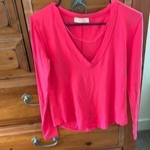 We The Free Pink Top Size XS NWOT